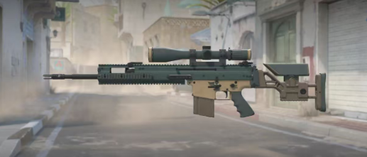SCAR-20 | 雇佣兵 (崭新出厂)